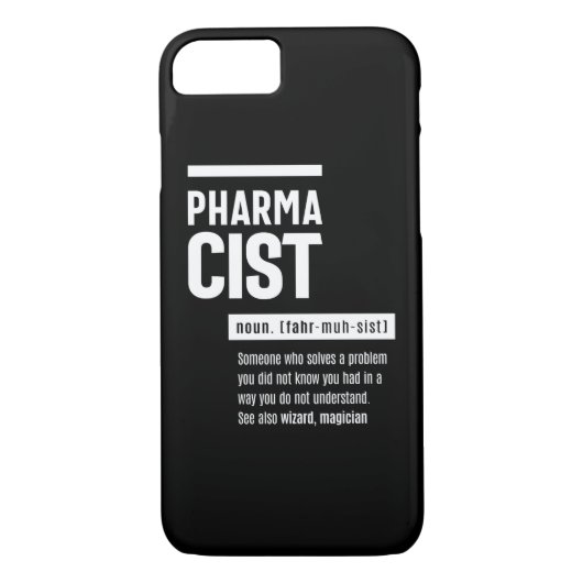 Farmaceutische definitie Funny Gift Classic Case-Mate iPhone Case (Achterkant)