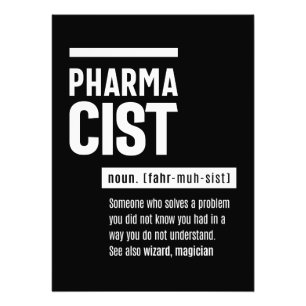 Farmaceutische definitie Funny Gift Classic Foto Afdruk