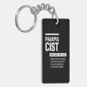 Farmaceutische definitie Funny Gift Classic Sleutelhanger (Voorkant Links)