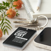 Farmaceutische definitie Funny Gift Classic Sleutelhanger (Voorkant Rechts)