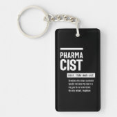 Farmaceutische definitie Funny Gift Classic Sleutelhanger (Voorkant)