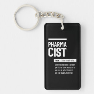 Farmaceutische definitie Funny Gift Classic Sleutelhanger