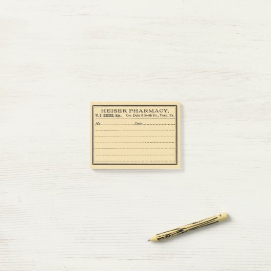  Farmaceutische Etiket Post-it® Notes (Op bureau)