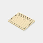  Farmaceutische Etiket Post-it® Notes (Schuin)
