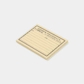  Farmaceutische Etiket Post-it® Notes (Schuin)