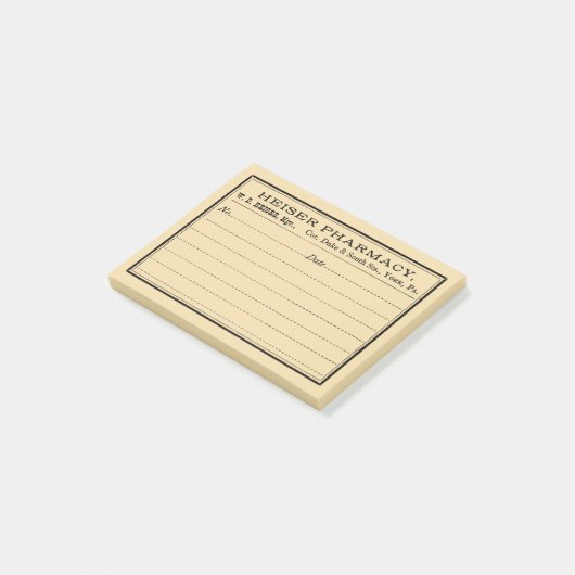  Farmaceutische Etiket Post-it® Notes (Schuin)