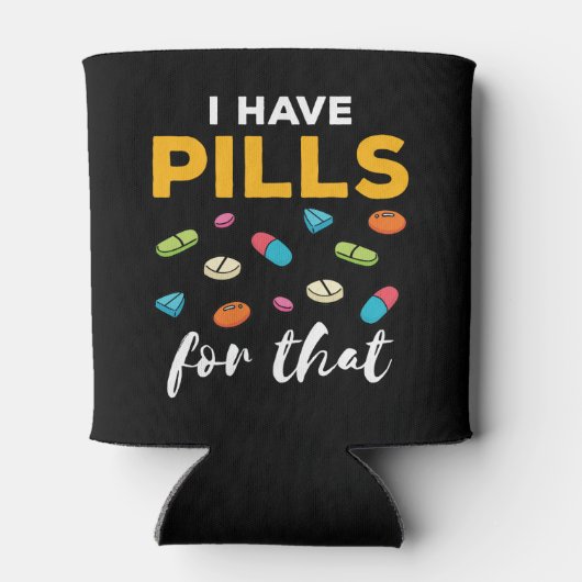 Farmaceutische farmaceutische techniek waarvoor ik blikjeskoeler (Achterkant)