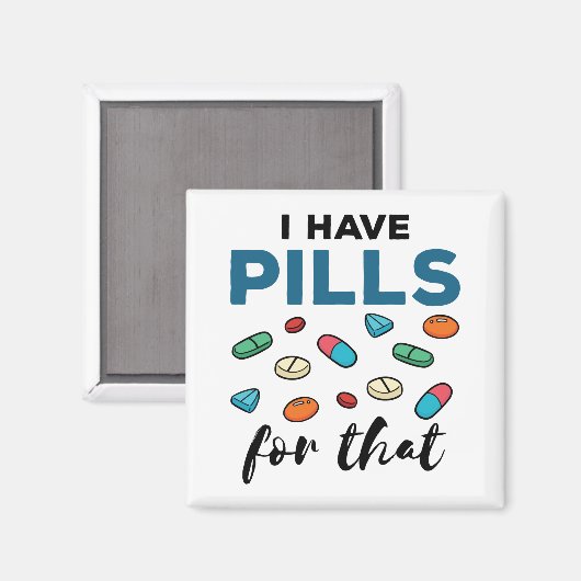 Farmaceutische farmaceutische techniek waarvoor ik magneet (Voorkant / Achterkant)