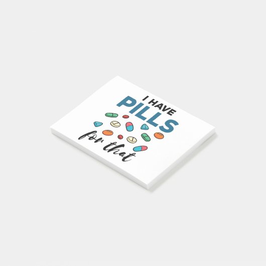 Farmaceutische farmaceutische techniek waarvoor ik post-it® notes (Schuin)