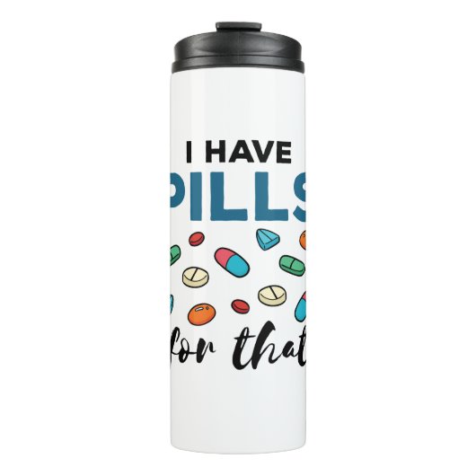 Farmaceutische farmaceutische techniek waarvoor ik thermosbeker (Voorkant)