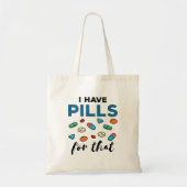 Farmaceutische farmaceutische techniek waarvoor ik tote bag (Voorkant)