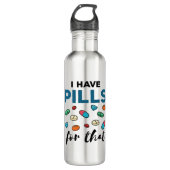 Farmaceutische farmaceutische techniek waarvoor ik waterfles  (Voorkant)