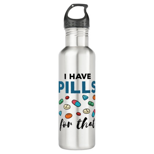 Farmaceutische farmaceutische techniek waarvoor ik waterfles  (Voorkant)