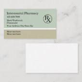 Farmaceutische Logo Visitekaartje (Voorkant / Achterkant)