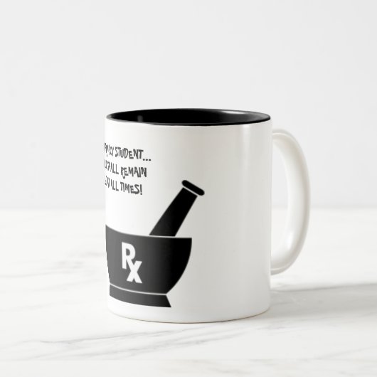 Farmaceutische Mok Student (Voorkant rechts)