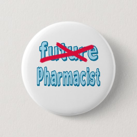 Farmaceutische producten Afstuderen Ronde Button 5,7 Cm (Voorkant)