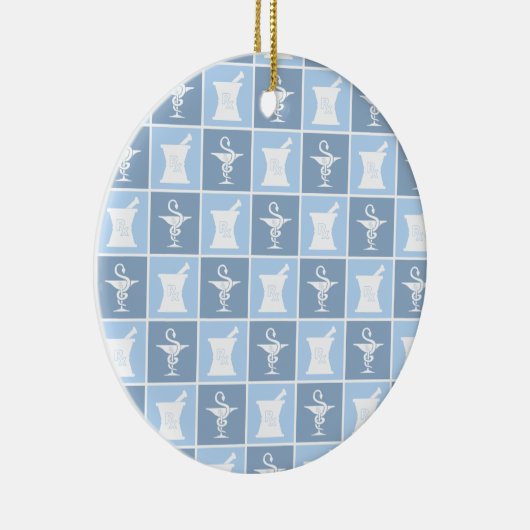 Farmaceutische symbool | apotheker | Farmaceutisch Keramisch Ornament (Rechts)