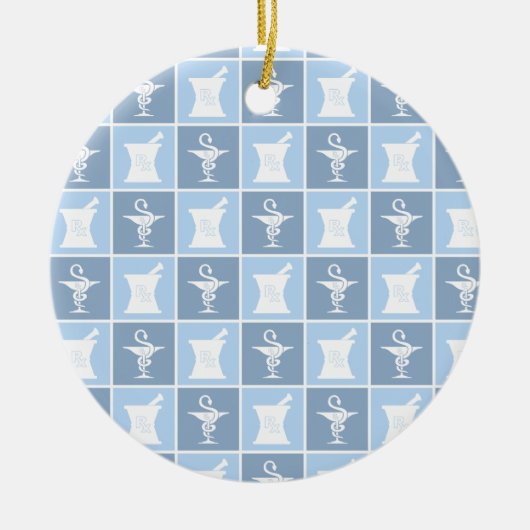 Farmaceutische symbool | apotheker | Farmaceutisch Keramisch Ornament (Voorkant)