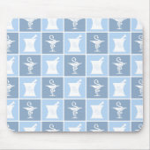 Farmaceutische symbool | apotheker | Farmaceutisch Muismat (Voorkant)