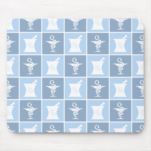 Farmaceutische symbool | apotheker | Farmaceutisch Muismat (Voorkant)