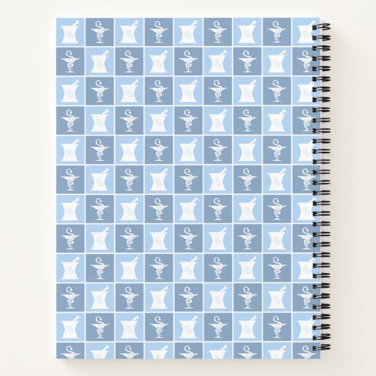 Farmaceutische symbool | apotheker | Farmaceutisch Notitieboek (Achterkant)