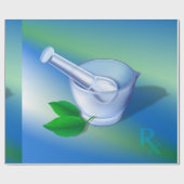 Farmaceutische symbool cadeaupapier (Vlak)