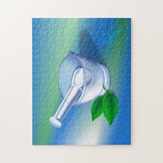 Farmaceutische symbool legpuzzel (Verticaal)