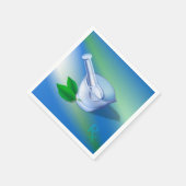 Farmaceutische symbool servet (Hoek)