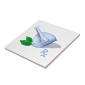 Farmaceutische symbool tegeltje (Zijkant)