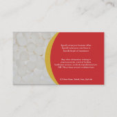 Farmaceutische tabletten medische arts visitekaartje (Achterkant)