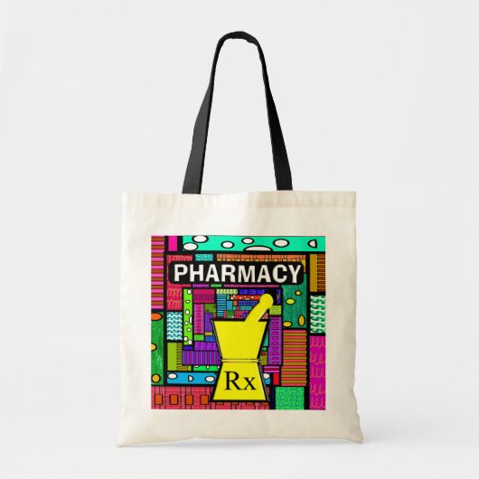 Farmaceutische Tas Whimsical en Artsy (Voorkant)