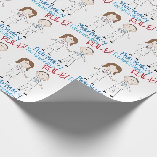 Farmaceutische technici cadeaupapier (Hoek)