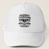 Farmaceutische technici Technicus Tech Trucker Pet (Voorkant)