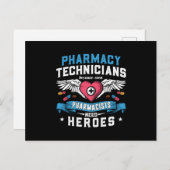 Farmaceutische technici Technicus Technische apoth Briefkaart (Voorkant / Achterkant)