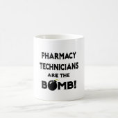 Farmaceutische technici zijn de bommenwerper! koffiemok (Center)