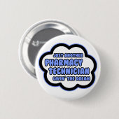 Farmaceutische technicus ... De droom van Livin Ronde Button 5,7 Cm (Voorkant /achterkant)