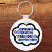 Farmaceutische technicus ... De droom van Livin Sleutelhanger (Voorkant)