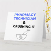 Farmaceutische technicus en drukkerij 2 kaart (Gele Bloem)