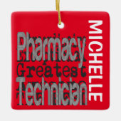 Farmaceutische technicus Extraordinaire CUSTOM Keramisch Ornament (Voorkant)