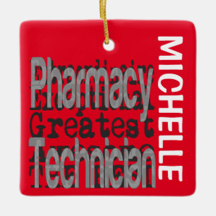 Farmaceutische technicus Extraordinaire CUSTOM Keramisch Ornament