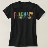 Farmaceutische technicus gecertificeerd Pharm Tech T-shirt (Design voorkant)