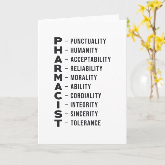 Farmaceutische technicus Geneesmiddel op technisch Kaart (Gele Bloem)