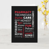Farmaceutische technicus Geneesmiddelenapotheker Q Kaart (Gele Bloem)