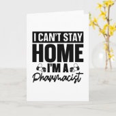 Farmaceutische technicus Ik kan geen huisapotheker Kaart (Gele Bloem)