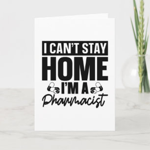 Farmaceutische technicus Ik kan geen huisapotheker Kaart