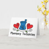 Farmaceutische technicus kaart (Gele Bloem)