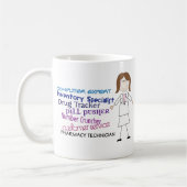 Farmaceutische technicus koffiemok (Links)