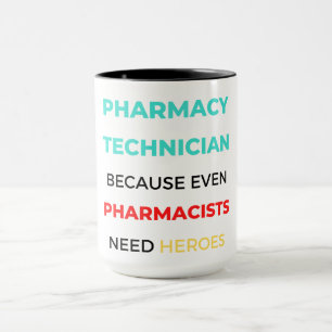 Farmaceutische technicus omdat zelfs apothekers 2 mok