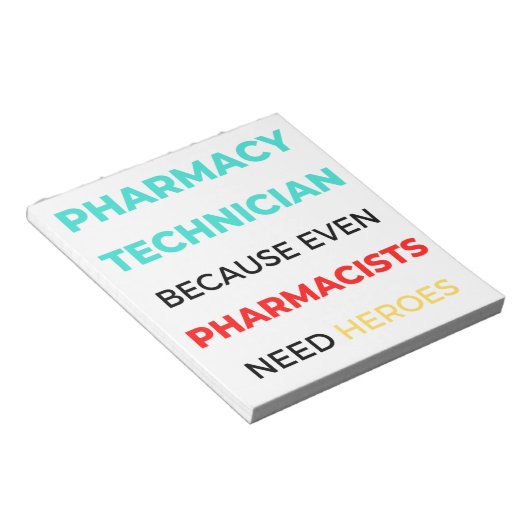 Farmaceutische technicus omdat zelfs apothekers 2 notitieblok (Schuin)