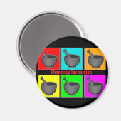 Farmaceutische technicus Popart Gifts Magneet (Voorkant / Achterkant)